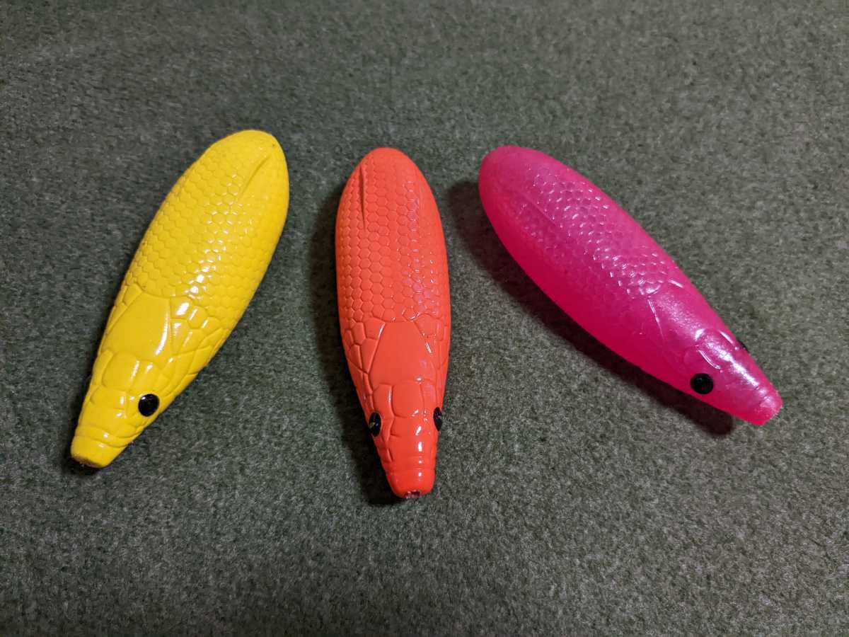 フィッシング 雷魚 引退フロッグセット アナコンダ等