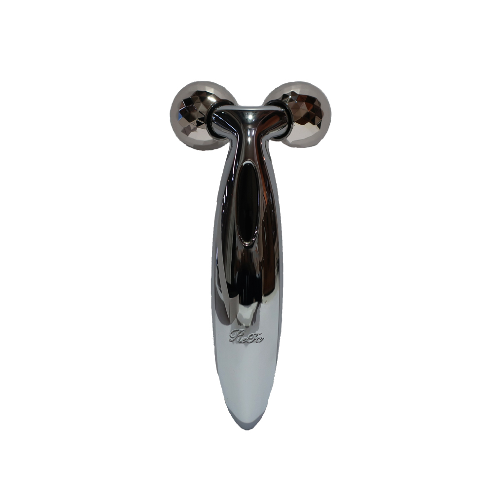 【天白】リファ REFA CARAT FACE リファカラットフェイス RF-CF-1842B 美顔ローラー 保証書 シリアルNO付き 未使用