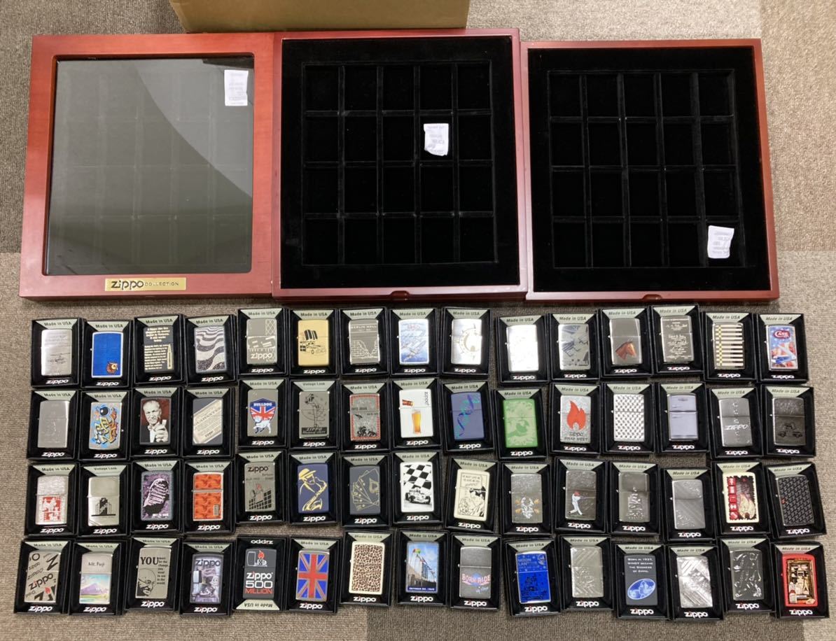 希少zippo ジッポライター用大容量 コレクションケース 2セット ジッポ