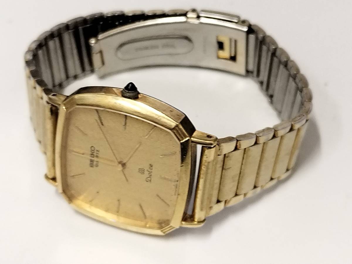 セイコー ドルチェ SEIKO Dolce DOLCE 14K クォーツ 14K刻印 14Kベゼル 