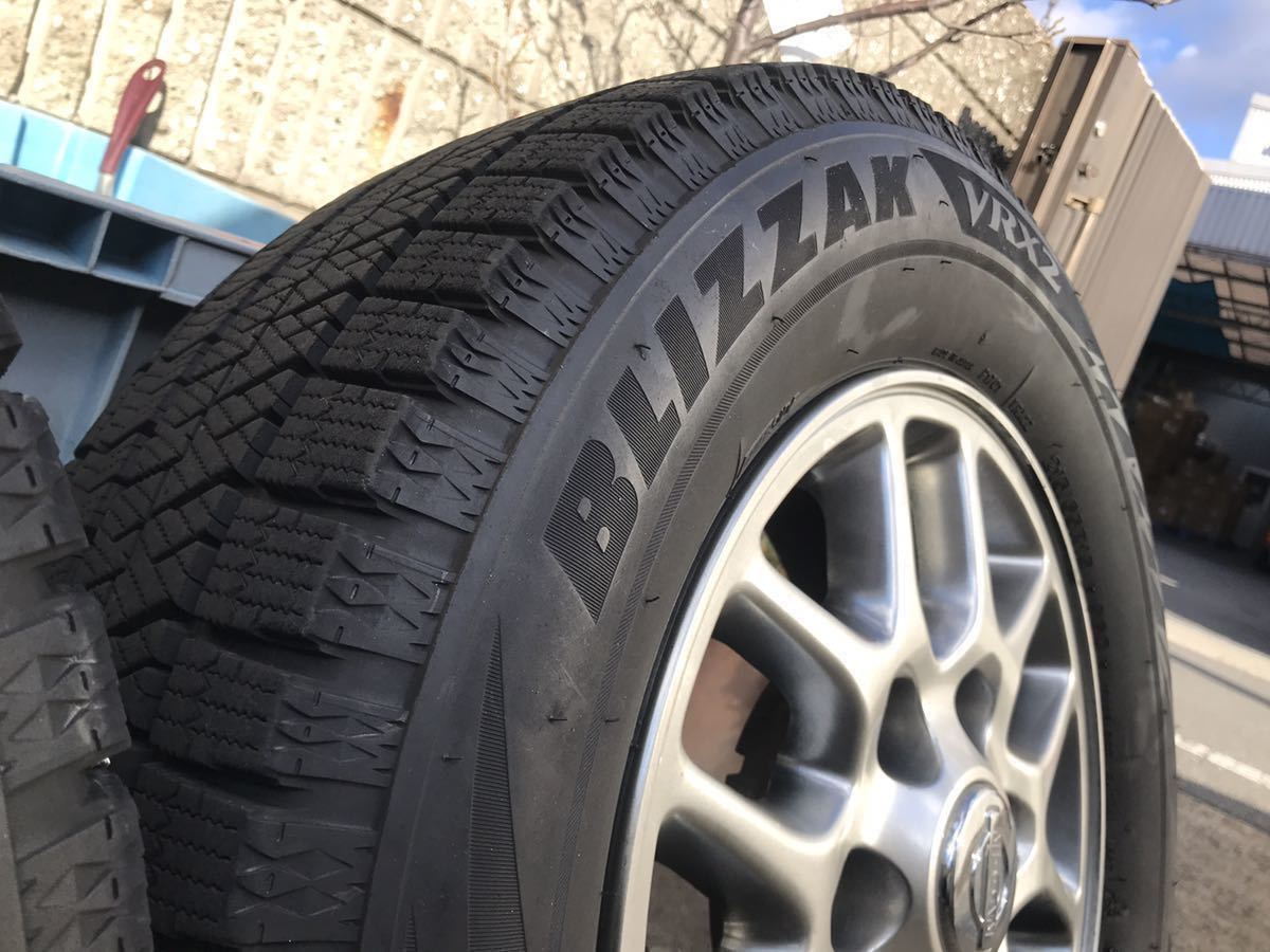 ブリヂストン.バリ山.ブリザック 215/65R15 日産エルグランド