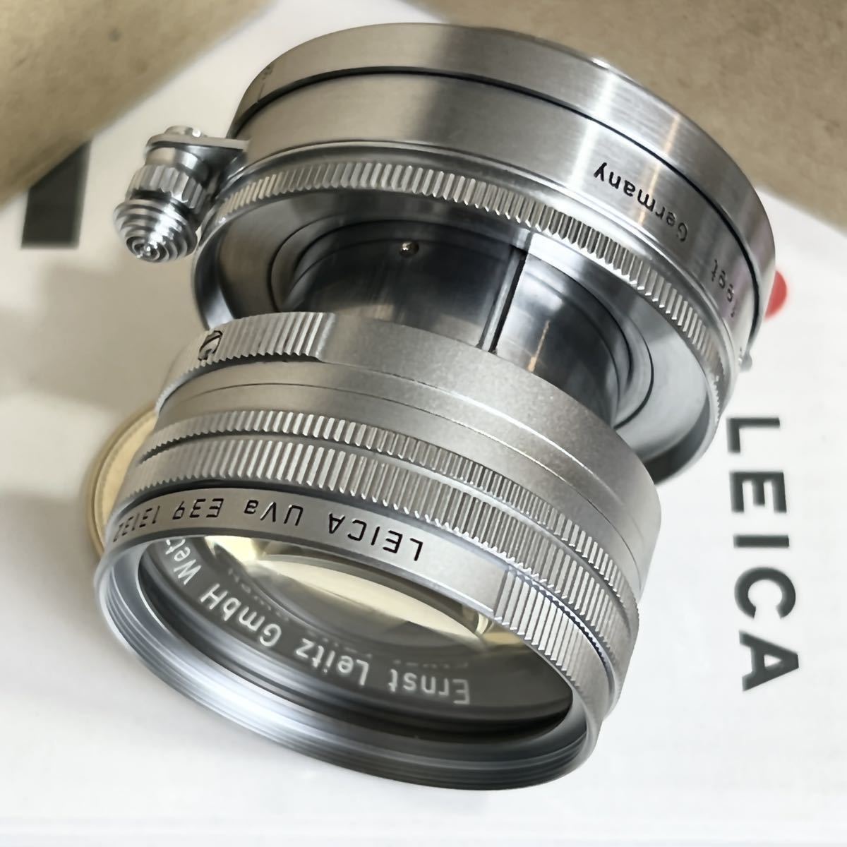 美品 Leica (ライカ) ズミクロン L 50mm F2 沈胴 ドイツLeitz 