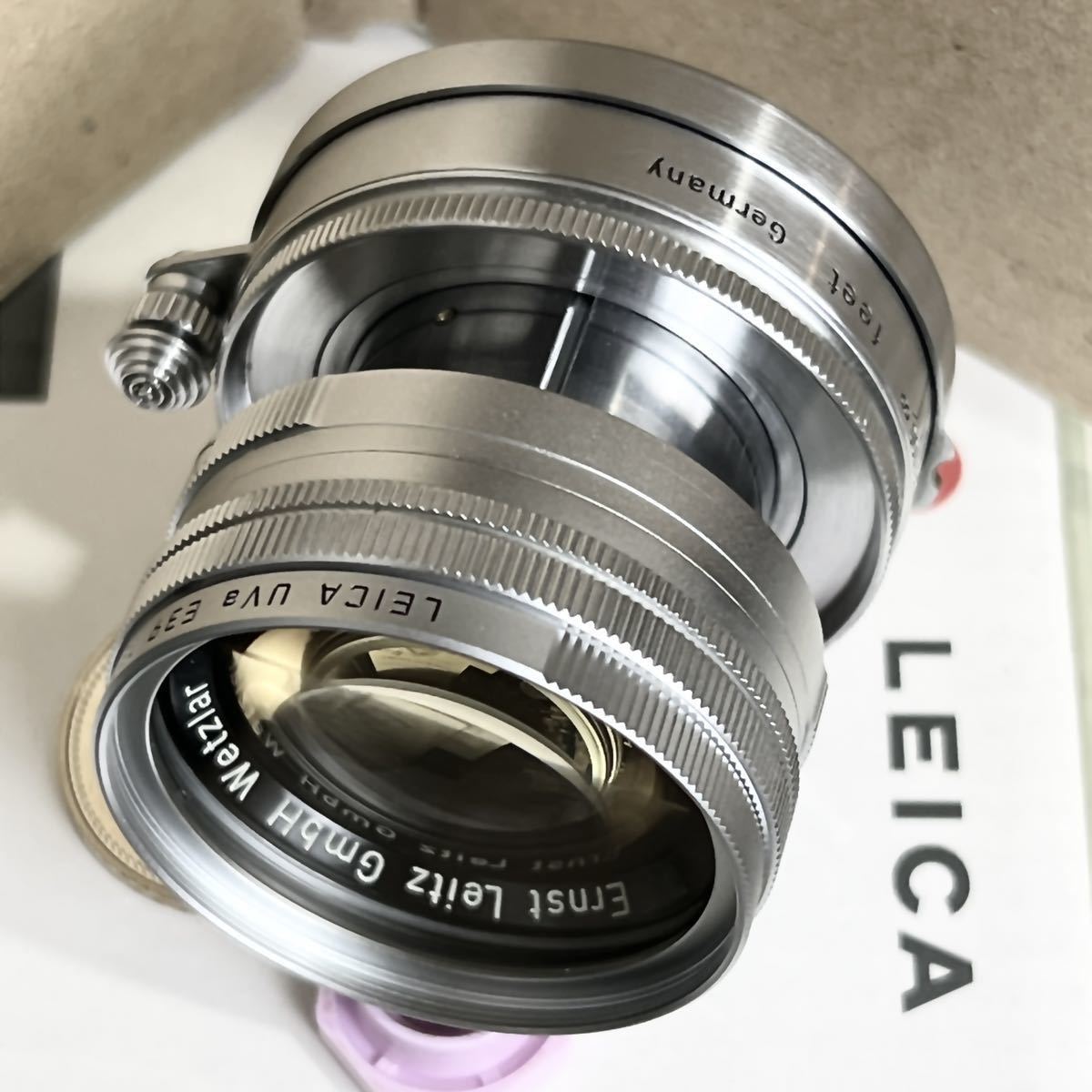 美品 Leica (ライカ) ズミクロン L 50mm F2 沈胴 ドイツLeitz 