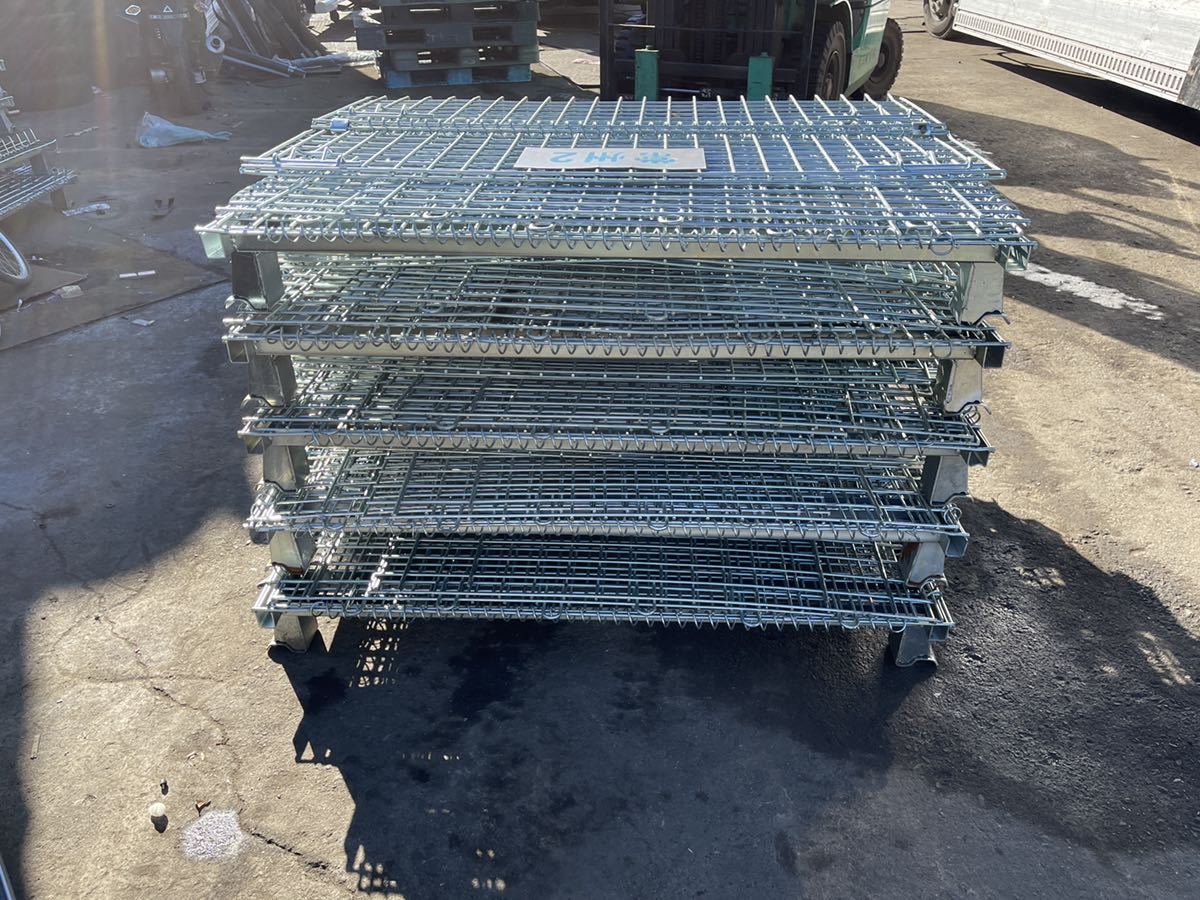 メッシュパレット メッシュボックス 網パレ MB-A-5 1000W×800D×700H 耐 