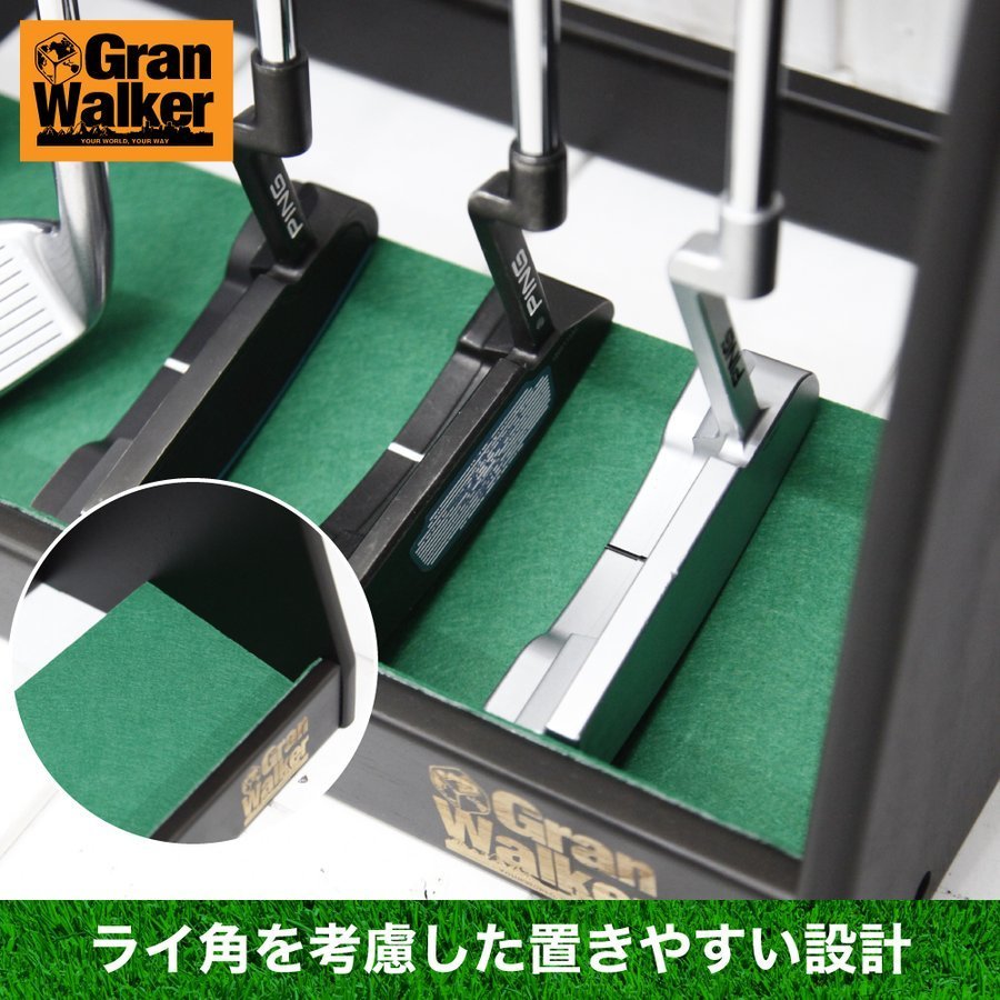 新品 ゴルフクラブ ディスプレイ ラック 5本 ゴルフクラブスタンド