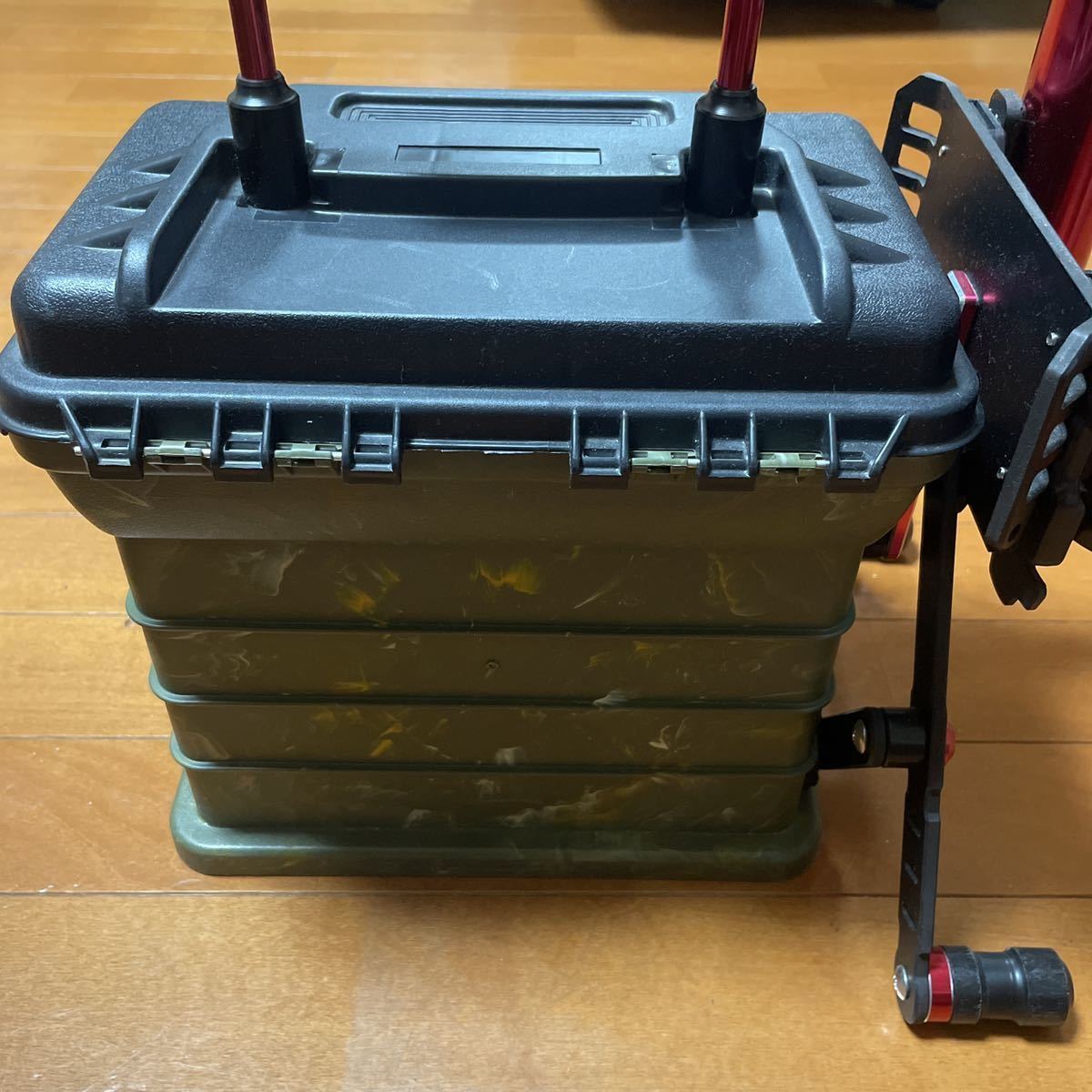 美品 レア タナハシ×プラノ 1354カスタムスタンド アームズボックス 