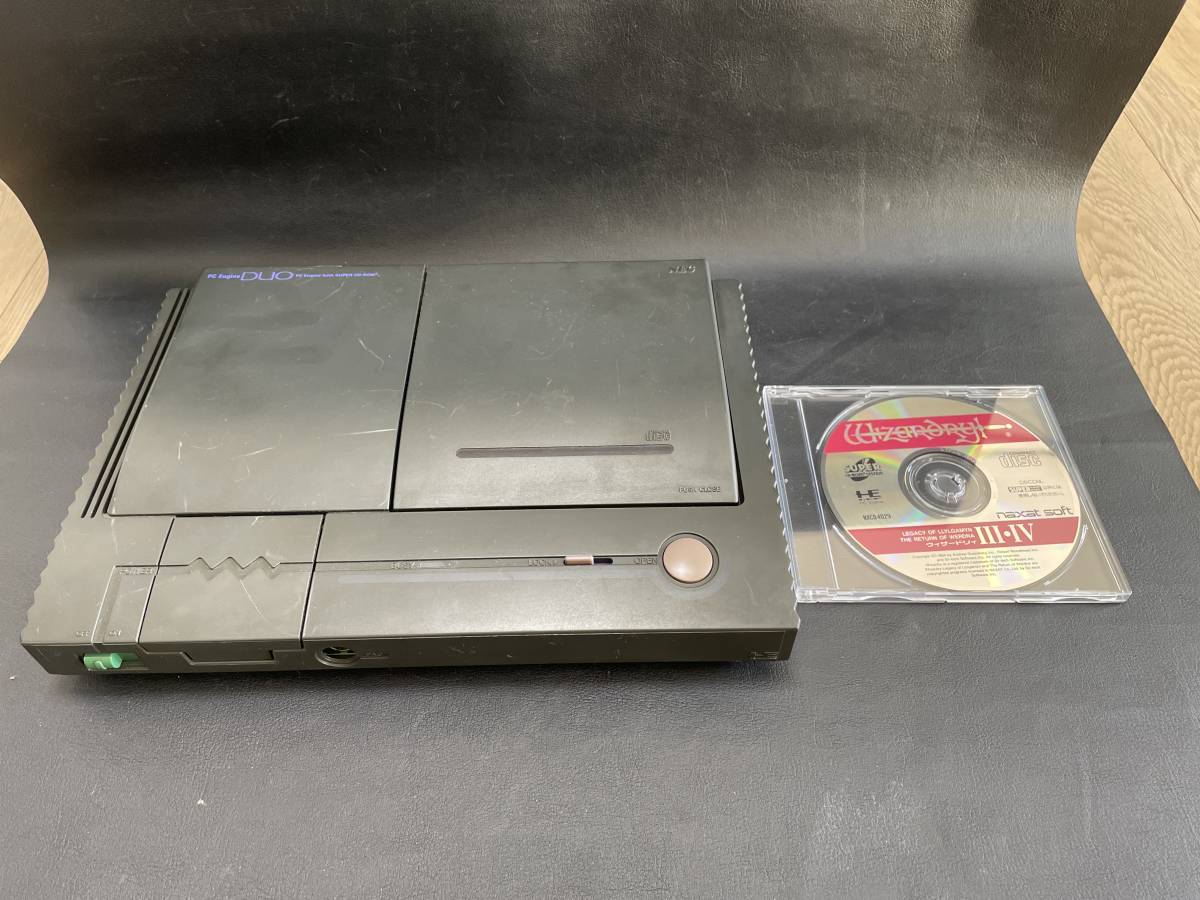 NEC PI-TG8 PCエンジンDuo 本体　WIZARDRY Ⅲ・Ⅳ　おまけ付き