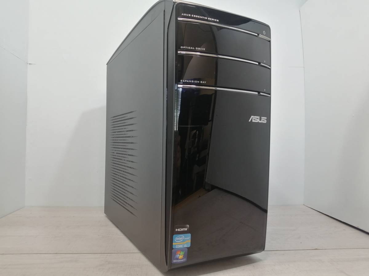 高速 SSD240GB+HDD5TB ASUS ゲーミング i5-3450 NVIDIA GTX1060(6G) win10Pro office2019♪コンパクト♪ブルーレイ♪