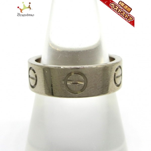 カルティエ Cartier リング 49 B4022649 ラブ K18WG アクセサリー（指