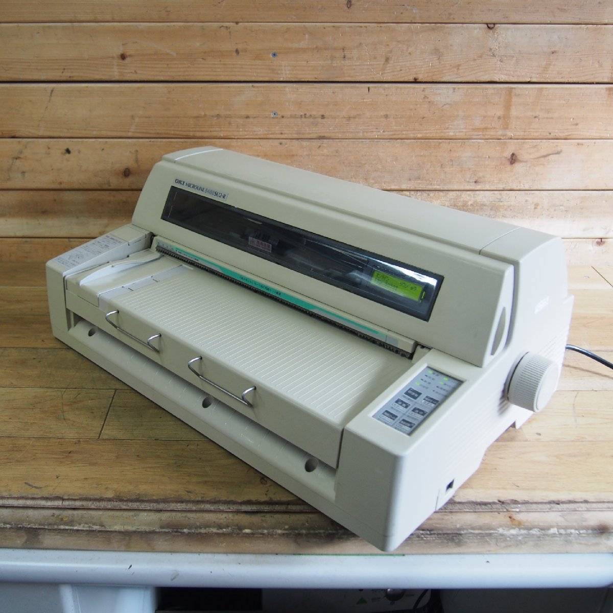 OKI MICROLINE 80HU ラウンド型 ドットプリンター ドットプリンター