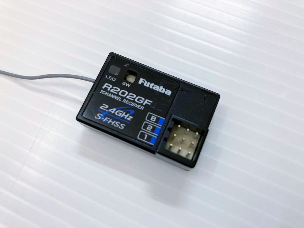1円〜☆フタバ☆R202GF☆S-FHSS☆2.4GHz☆薄型軽量☆受信機☆Futaba