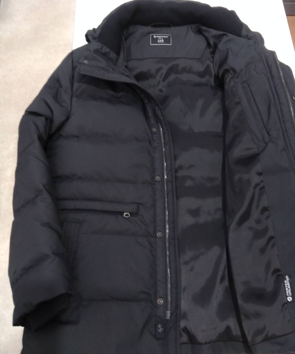 23区 HOMME ダウンジャケット PERTEX 黒 ブラック サイズ48 23区 HOMME 