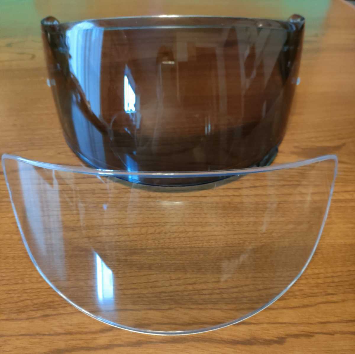 SHOEI Z7用　フォトクロミックシールド＋ピンロックシート　美品