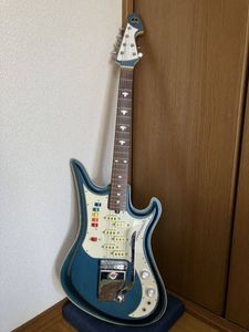 値下げ、ジャパンヴィンテージ 60年代フルアコタイプ(TEISCO製の可能性大) Teisco EP8 1962年頃 ビンテージ 1402024 Teisco(テスコ)【楽器検索｜J