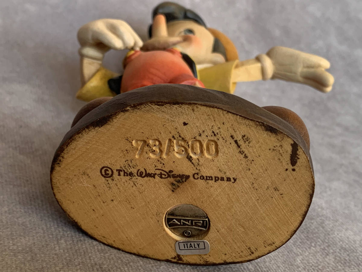 動画あり【世界限定500体】ANRI アンリ PINOCCHIO ピノキオ Disney