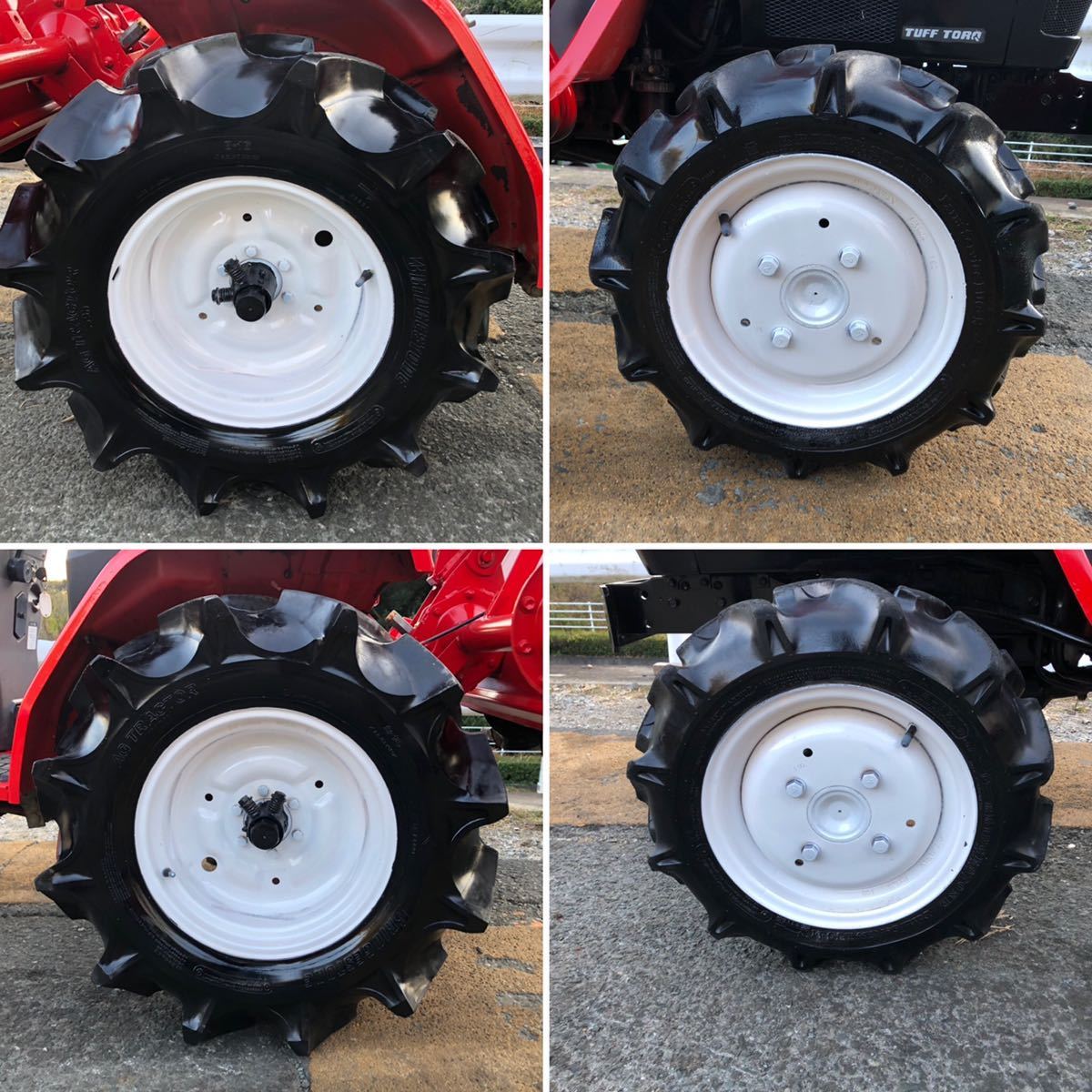 中古品 ＊YANMAR トラクターヤンマー Ke-3D 4輪駆動 前輪/後輪 485 