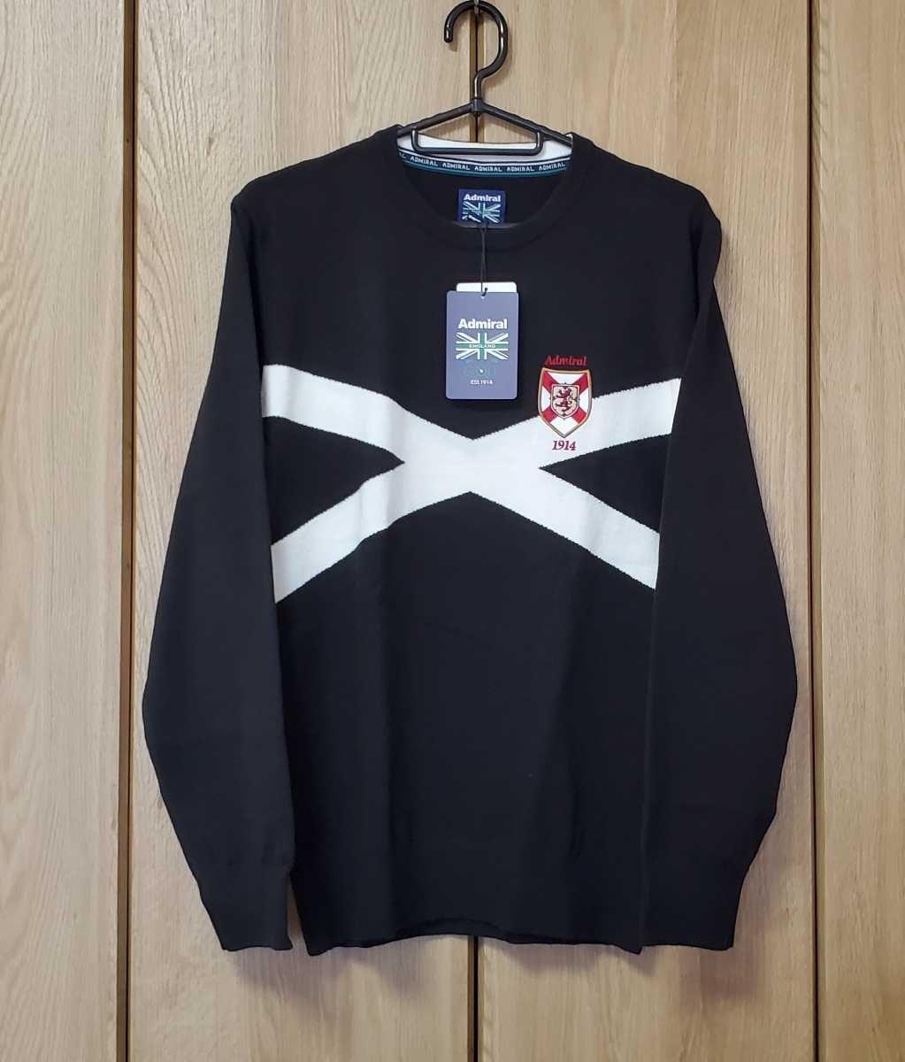 アドミラル ゴルフセーター カラーBLK サイズM 【未使用品】Admiralウェア ADMA088