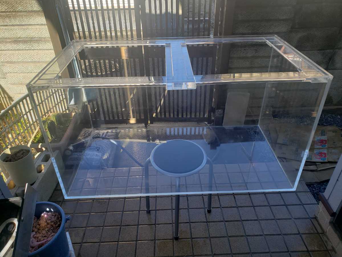引取限定　アクリル水槽　1000×530×530