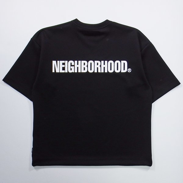 美品 22ss NEIGHBORHOOD JERSEY / E-CREW SS Black 3 ネイバーフッド 