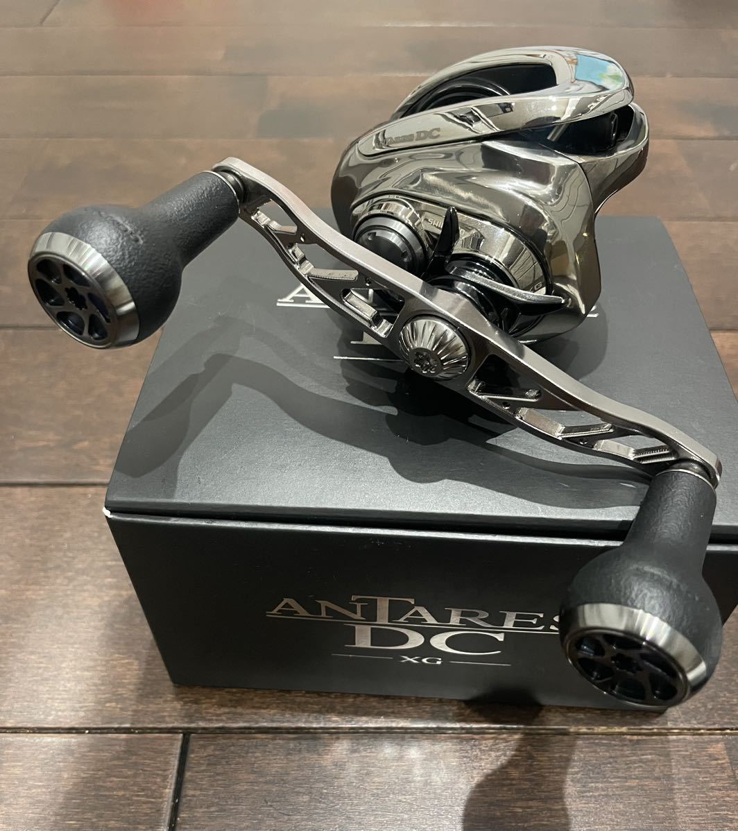 12アンタレスXG ゴメクサスハンドル シマノ 21アンタレスDC XG 右ハンドル ゴメクサスハンドル付き実釣未
