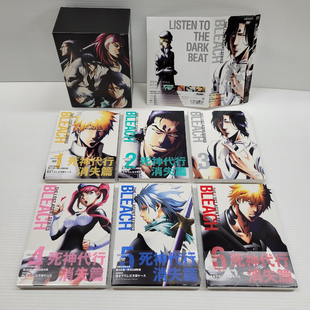 アニメDVD】BLEACHブリーチ死神代行消失篇全6巻セット【初回限定版