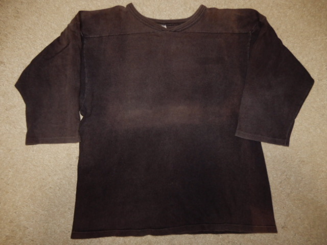 希少カラー 黒 80's Champion COTTON100% トリコタグ L FOOTBALL Tee