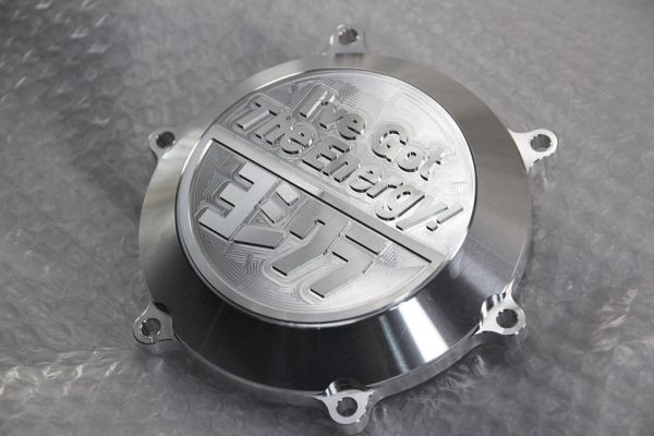 GSX400S KATANA エンジンカバー エングレービング 彫金 インパルス GSX400S インパルス ポイントカバー 刀 GSX400 エンジンカバー カタナ