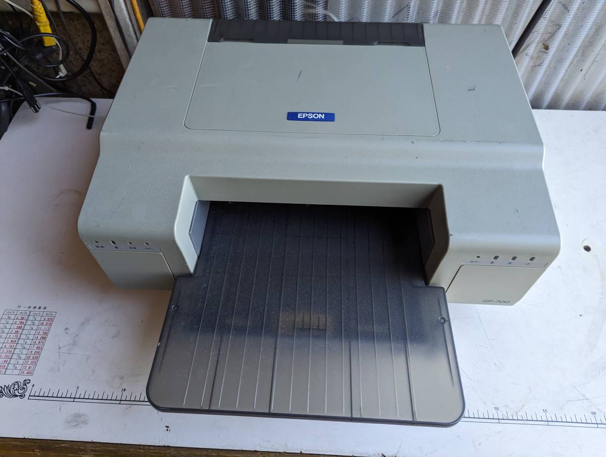 S:EPSON GP-700 A4 インクジェットプリンタ ヘッド有り ジャンク