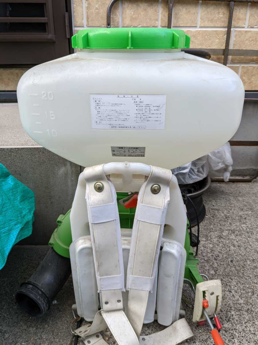 現状品】KIORITZ 共立 動力噴霧器 噴霧機 DMA6100 エンジン始動 噴霧器
