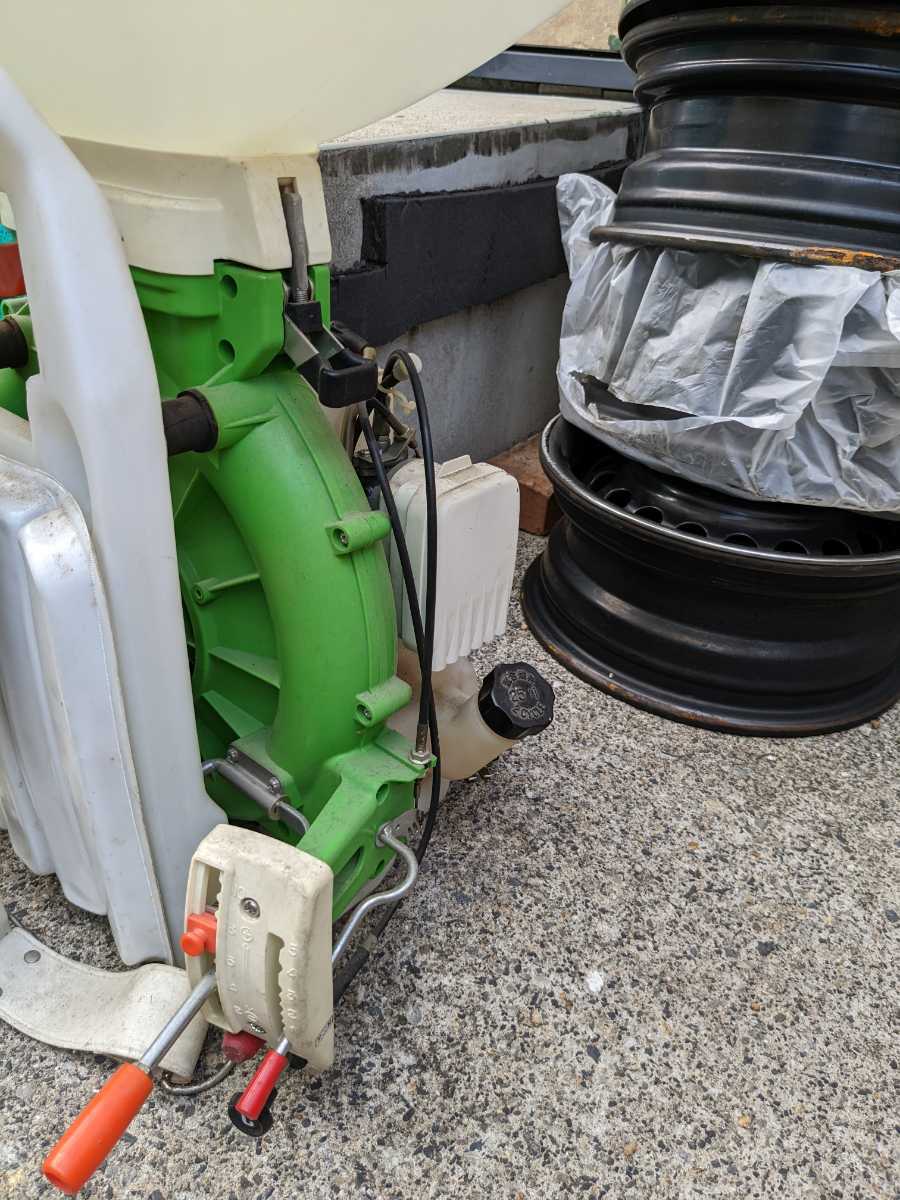 現状品】KIORITZ 共立 動力噴霧器 噴霧機 DMA6100 エンジン始動 噴霧器