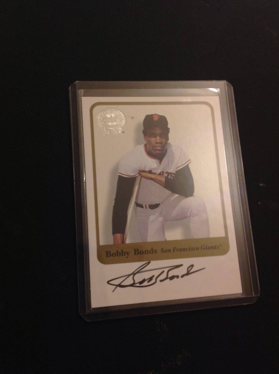 超激レア 2001 Fleer Greats of the Game Bobby Bonds ボンズパパ SP 