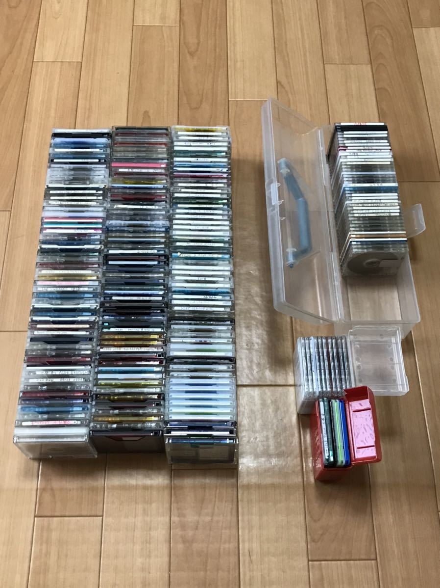 中古品 MDディスク 210枚ぐらいまとめて SONY TDK maxell AXIA Victor