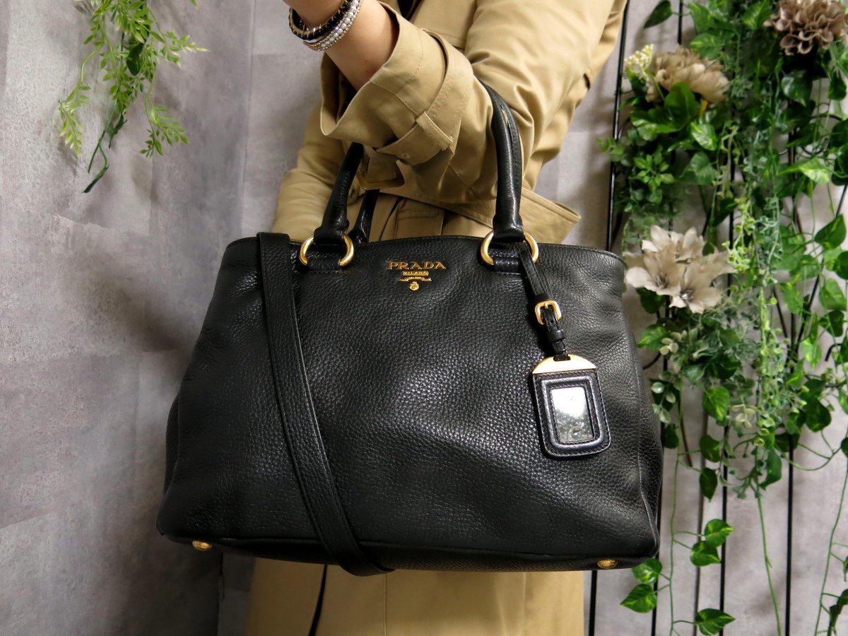 最高級 ギャラ付き】PRADA プラダ ショルダーバッグ サコッシュ 
