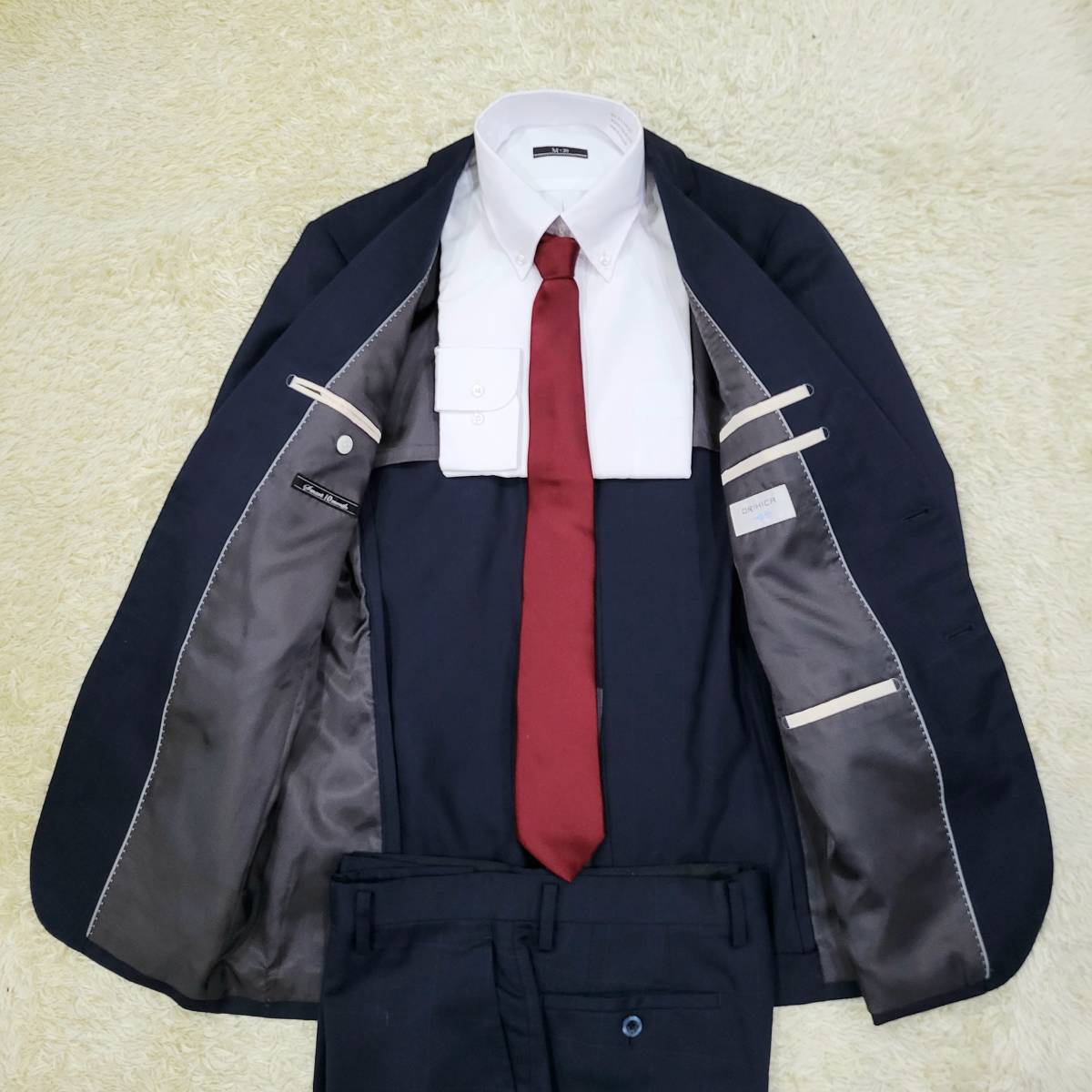 オリヒカ ダブルセットアップスーツ LUXEのセットアップ👑 ダブルなのに生地が軽く着心地good!! やっぱり