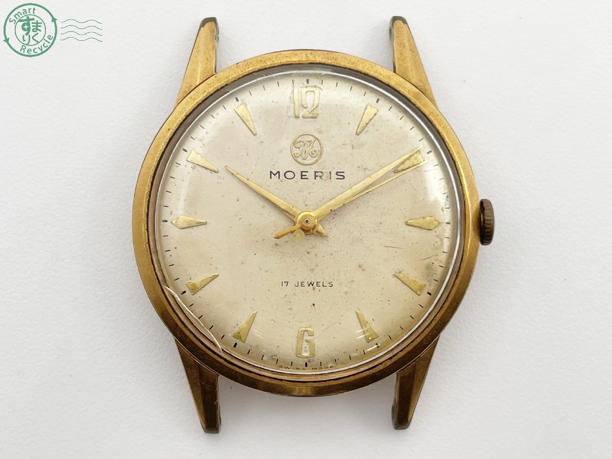 12272347 ◇ MOERIS モーリス 17石 17JEWELS 4245524 GFG 20MICRONS 手  