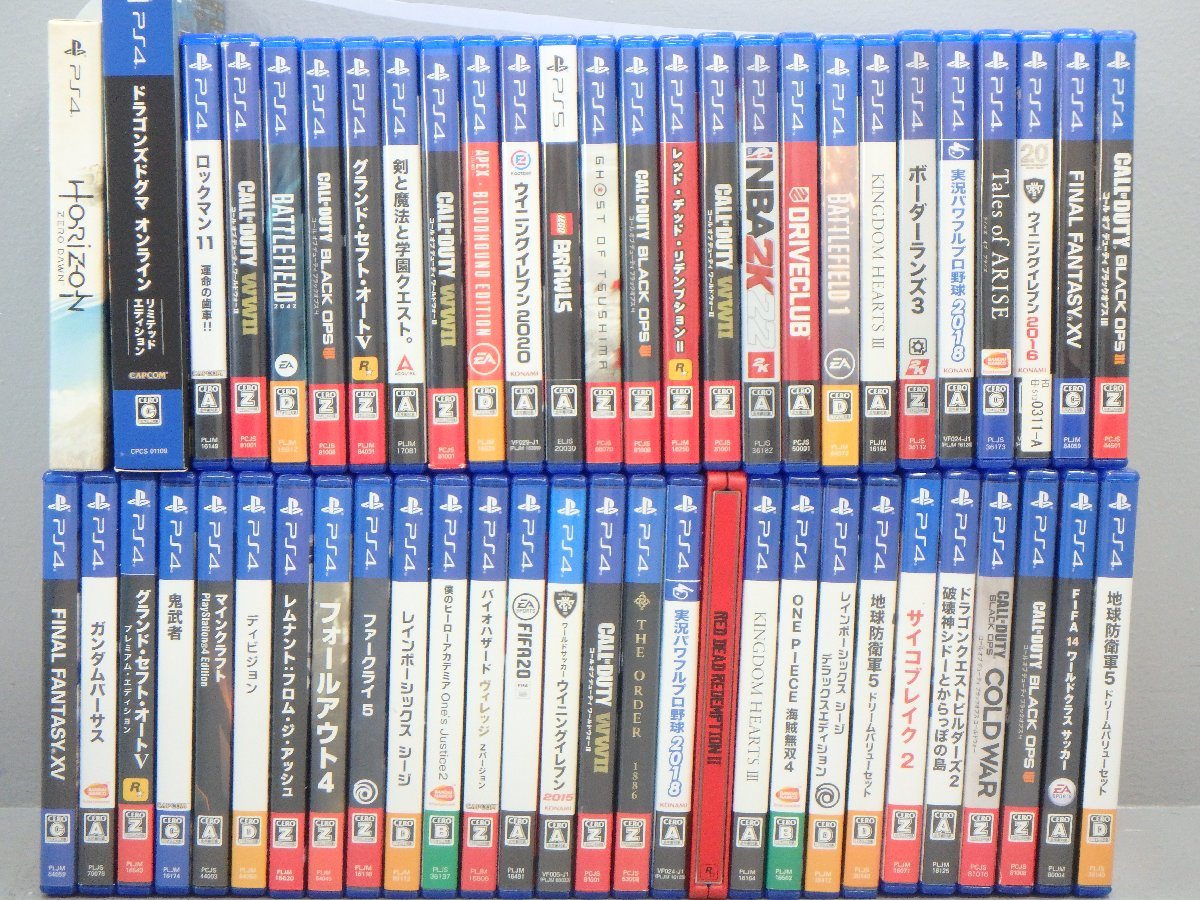  2 ジャンク PS4 ソフト 54本 まとめ 同梱不可 1円スタート(PS4ソフト)｜売買されたオークション情報、yahooの商品情報をアーカイブ公開 - オークファン PS4ソフト