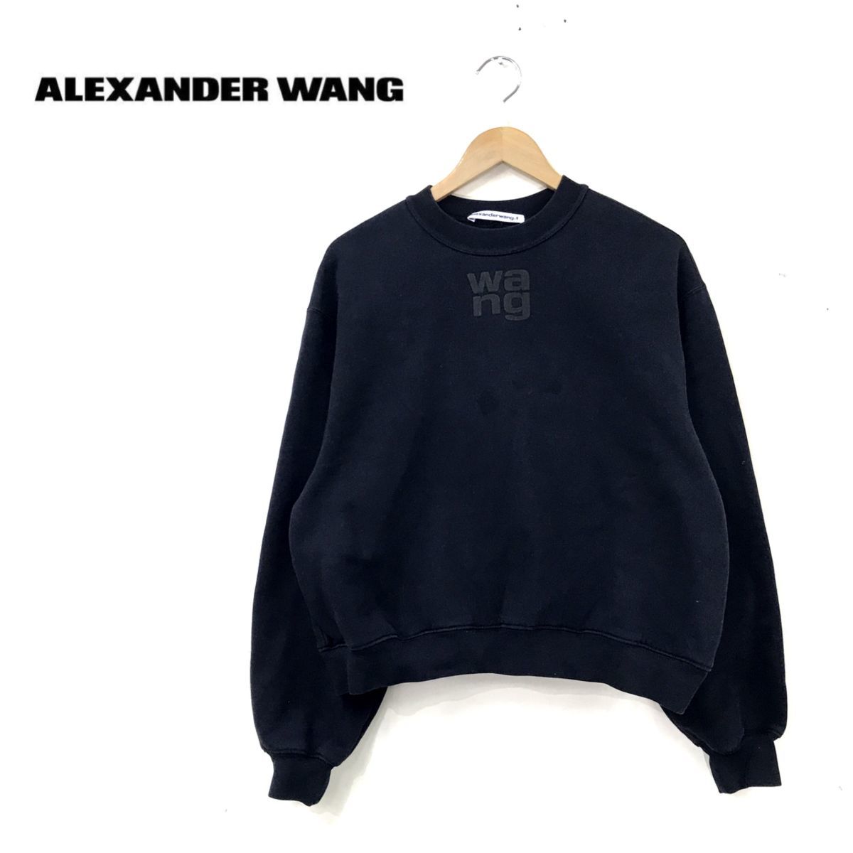 D1950-N◇ T by Alexander Wang アレキサンダーワン PUFF LOGO CREW 