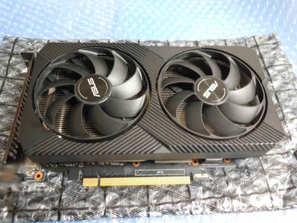 動作品 ASUS DUAL-GTX1660S-O6G-MINI GTX1660 Super グラフィック