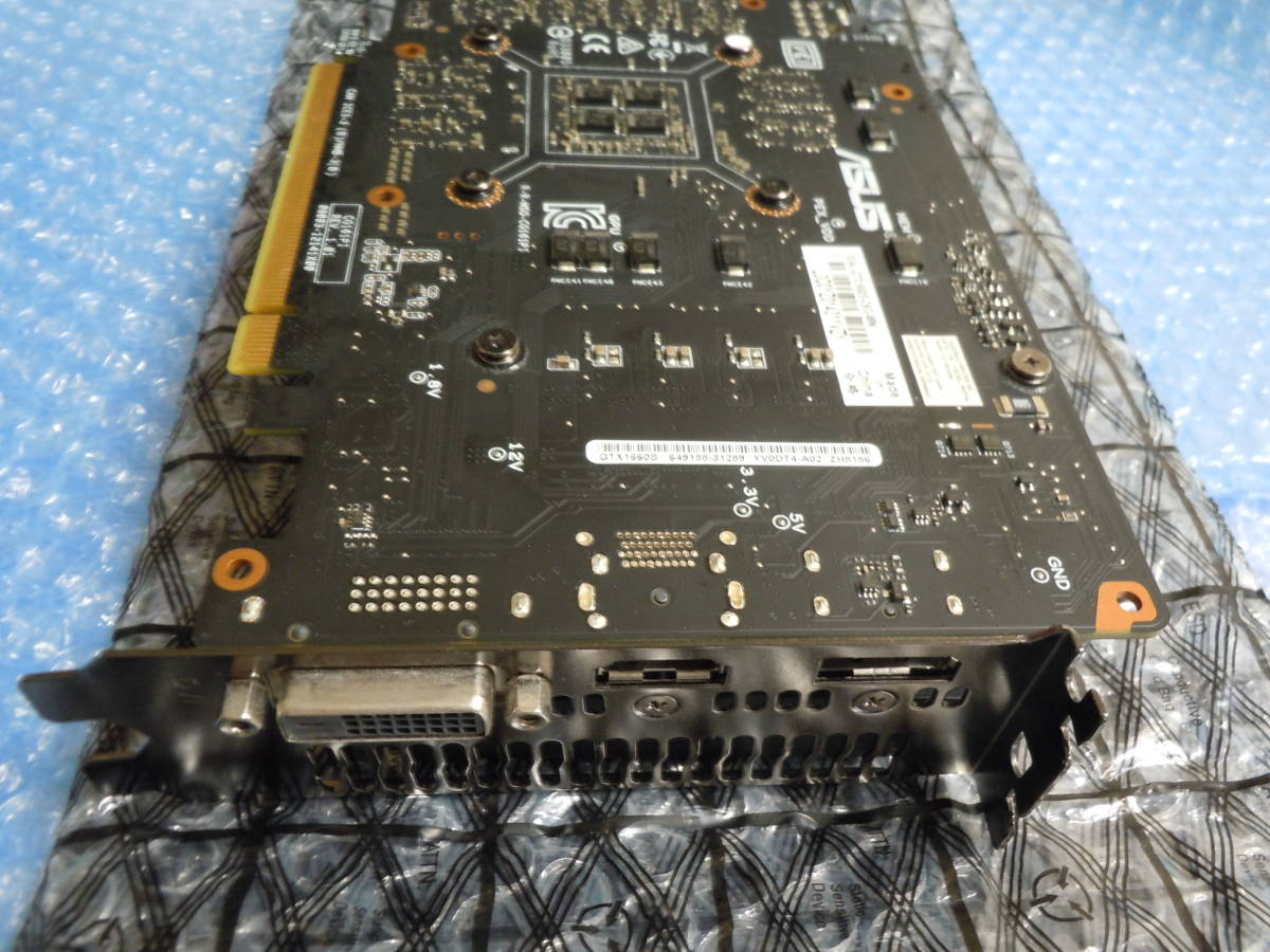 動作品 ASUS DUAL-GTX1660S-O6G-MINI GTX1660 Super グラフィック