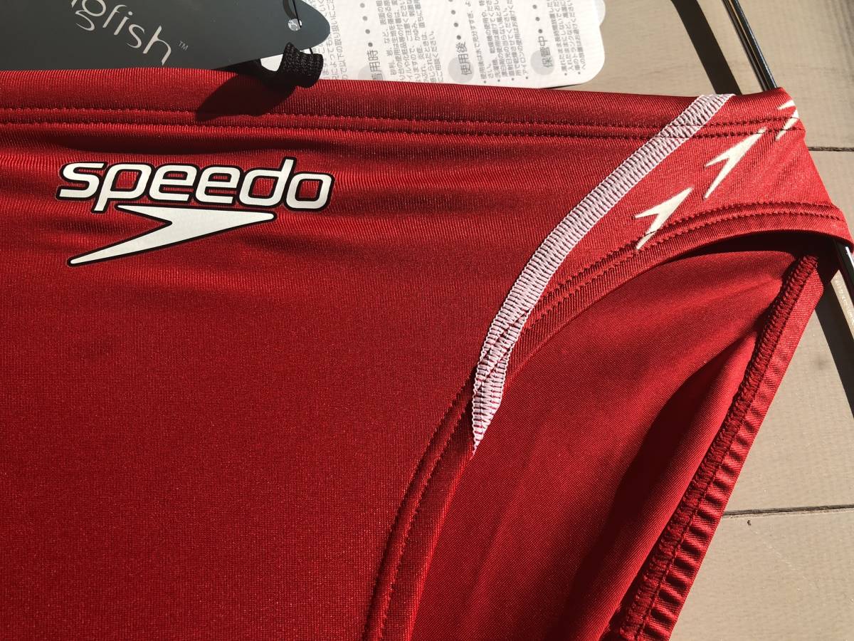 speedo flyingfish 低抵抗&軽量素材 SD70A02 高光沢RWレッド×ホワイト