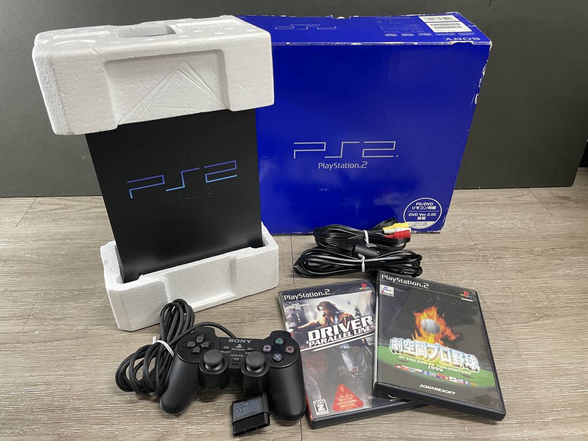 ☆ PS2 ☆ プレイステーション2 SCPH-18000 動作品 状態良好 本体 美品 