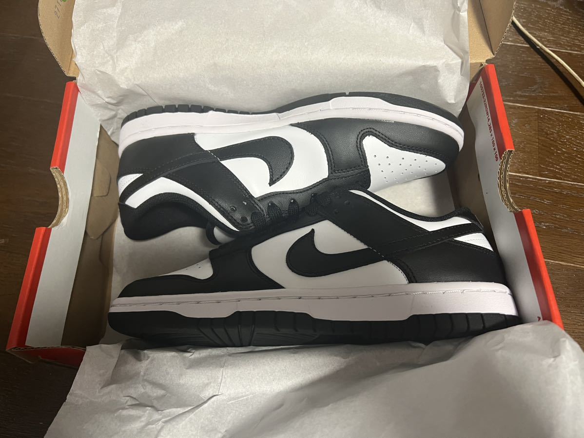 新品未使用・送料無料＞NIKE WMNS DUNK LOW RETRO PANDA 24.0cm DD1513  