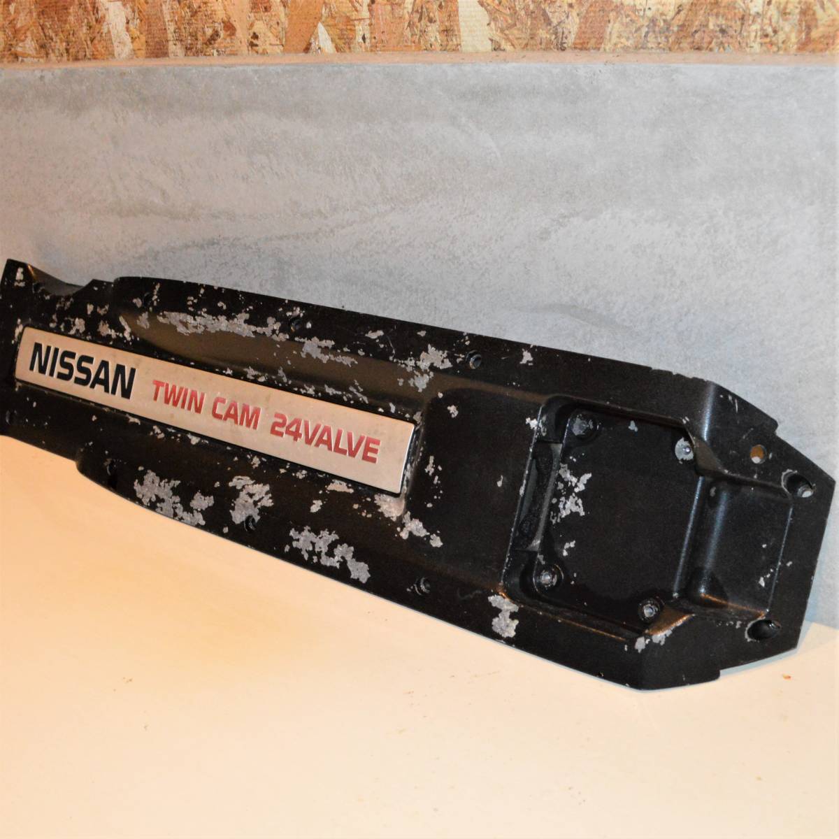 日産オーナメントプレートGT-R BNR32 BCNR33 BNR34 純正品 sonimaruworkshop_hn2038