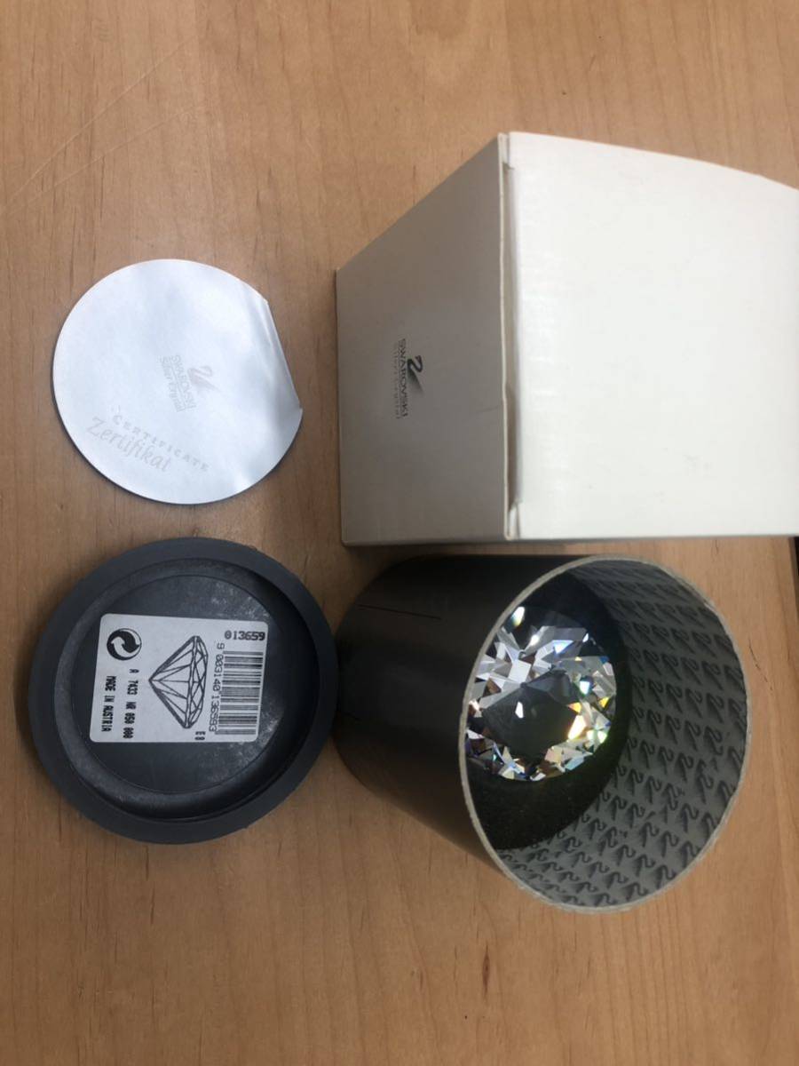 スワロフスキー クリスタル シャトン Art.7433 クリア ペーパーウェイト 置物 インテリア 箱付 SWAROVSKI