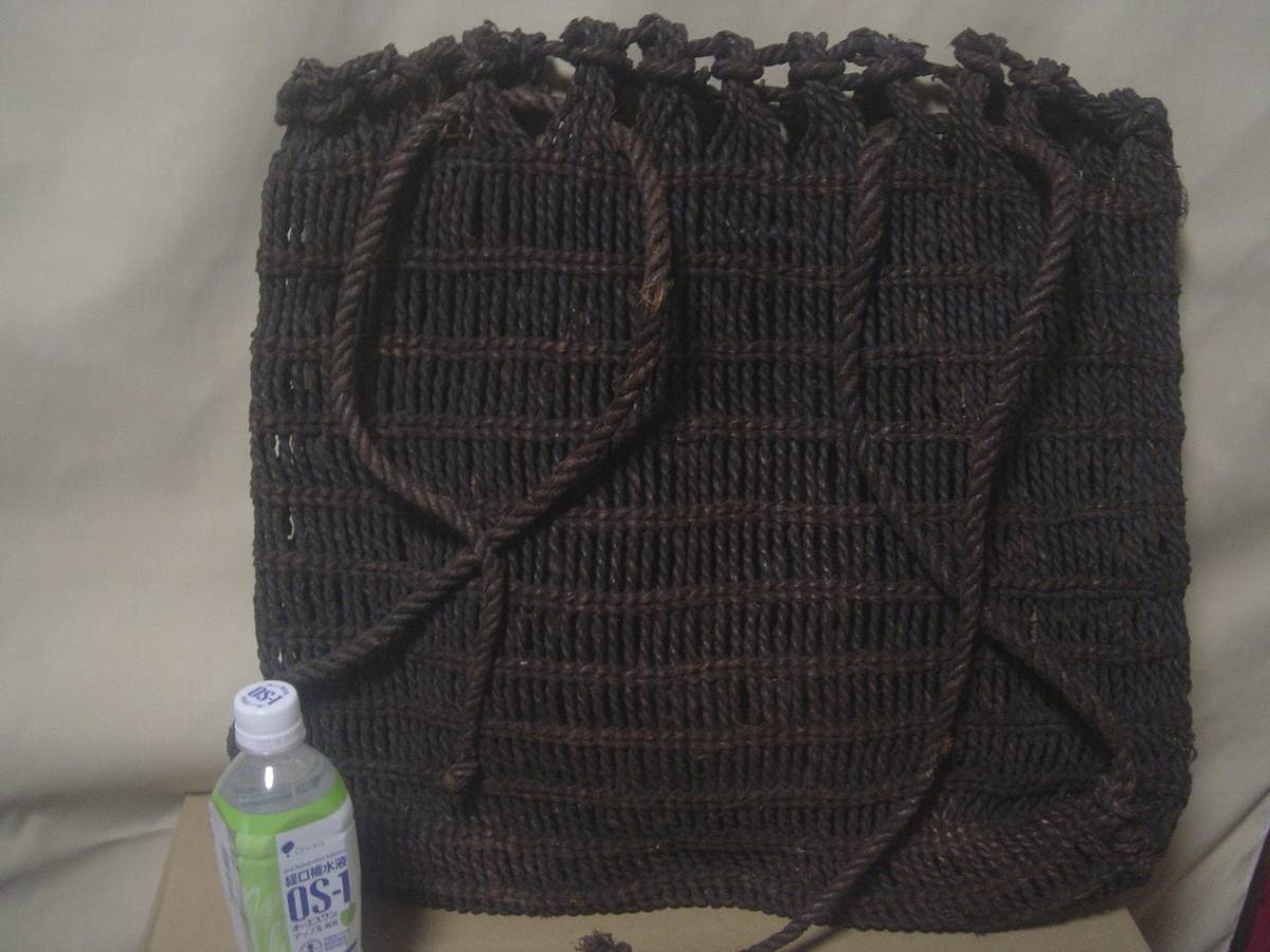 古民具　縄製　背負子　ねこだ　山仕事　山菜採り