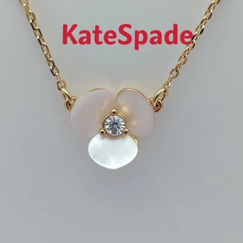 正規新品　Kate Spade ケイトスペード　天然貝　花びら　ネックレス
