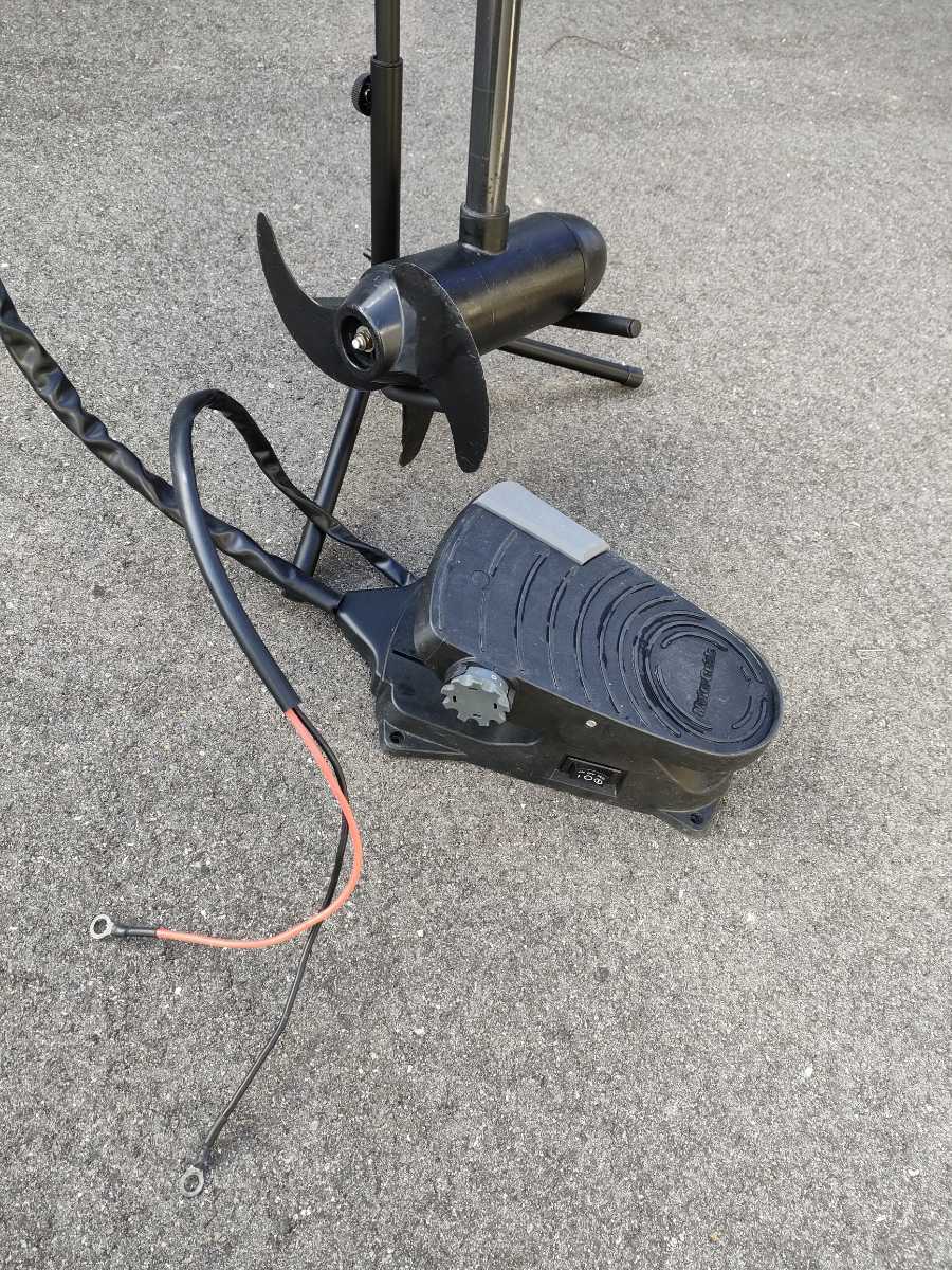 エレキモーター〔フットコン〕 モーターガイドX3 12V45lbs5段階変速36  