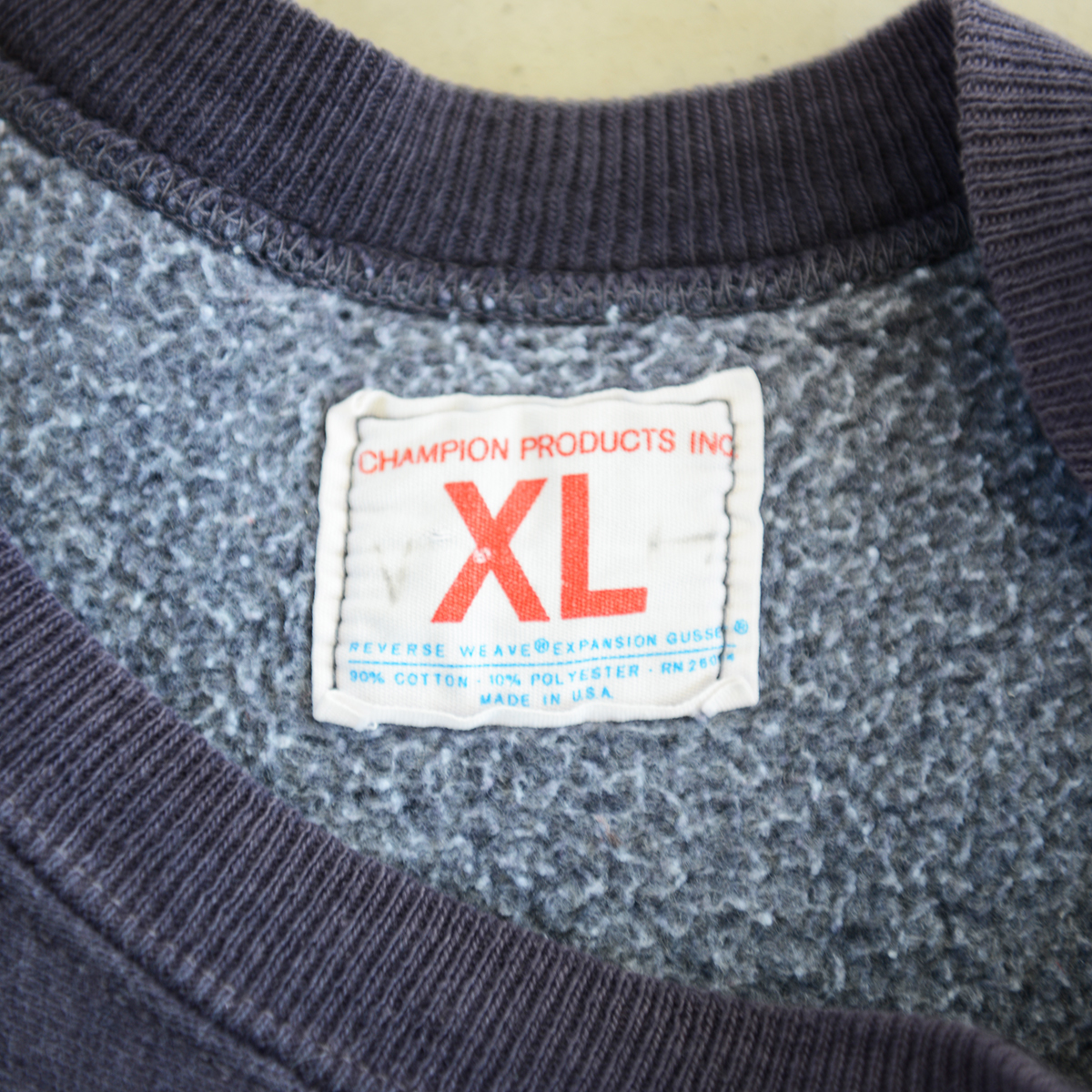 超希少！60s champion チャンピオン プロダクツタグ リバース L コレクター級】超希少 60S champion リバースウィーブ XL プロダクツ