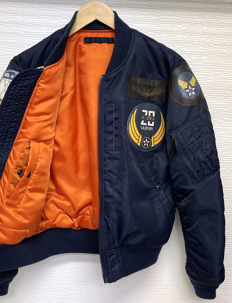 AVIREX アビレックス最高峰MA-1 TOP GUN トップガン 生産少ない希少