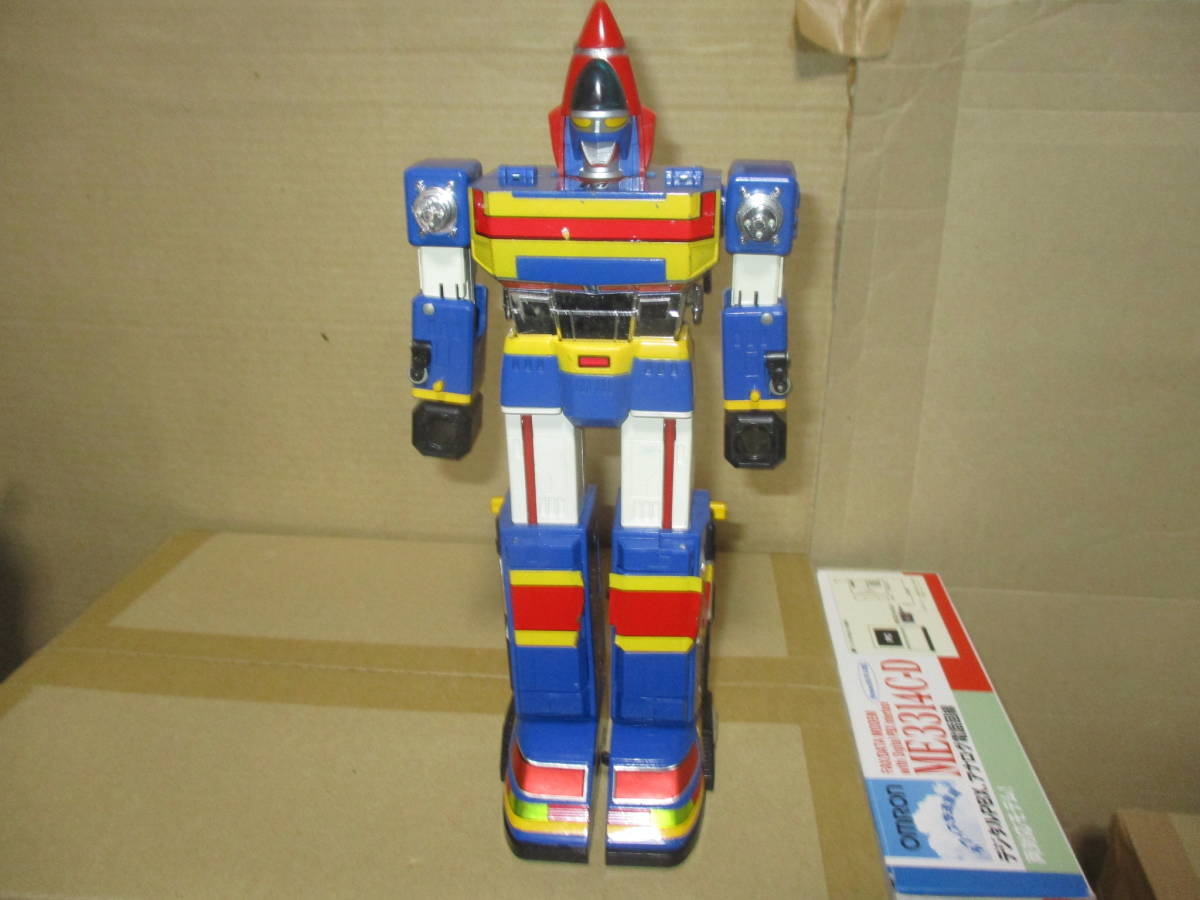 希少 当時物 バンダイ 電撃戦隊チェンジマン DX超合金 電撃合体